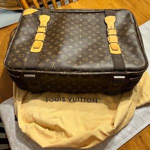 Must sell 21” x 16” Authentic Louis Vuitton satellite soft suitcase